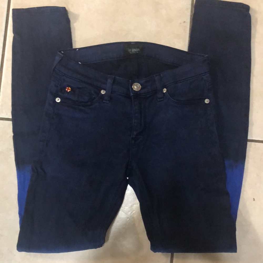 Hudson Krista Super Skinny Tie Dye Jeans 26 - Picture 2 of 12